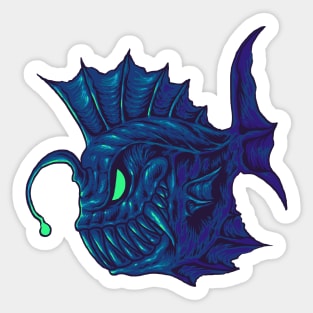 Angler Fish Sticker